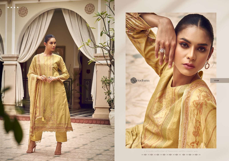 Sadhna Fashion Zaira Lawn Cotton Fancy Print Salwar Kameez