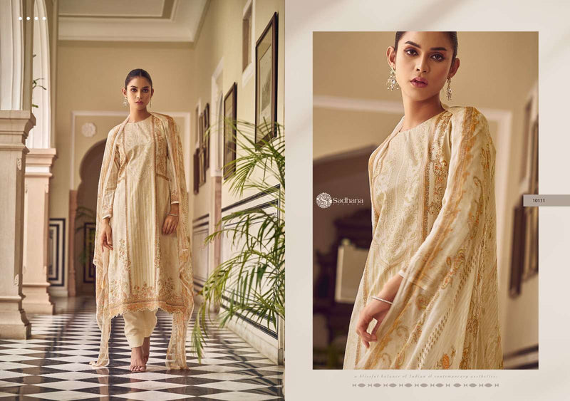 Sadhna Fashion Zaira Lawn Cotton Fancy Print Salwar Kameez