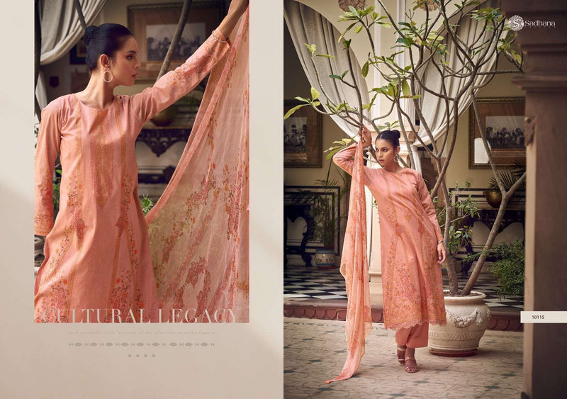 Sadhna Fashion Zaira Lawn Cotton Fancy Print Salwar Kameez