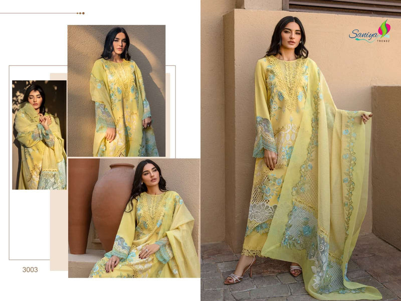 Saniya Trendz Rang rasiya Vol 3 Nx Chikankari Embroidered Salwar Kameez