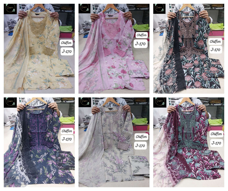Sapphire Jazmin Vol 170 Lawn Cotton Embroidered Pakistani Pret Kurti