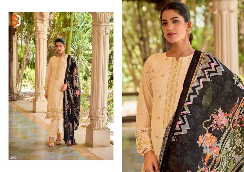 Saraddha Designer Charizma Vol 2 Cotton Embroidered Chikan Work Fancy Designer Salwar Suit