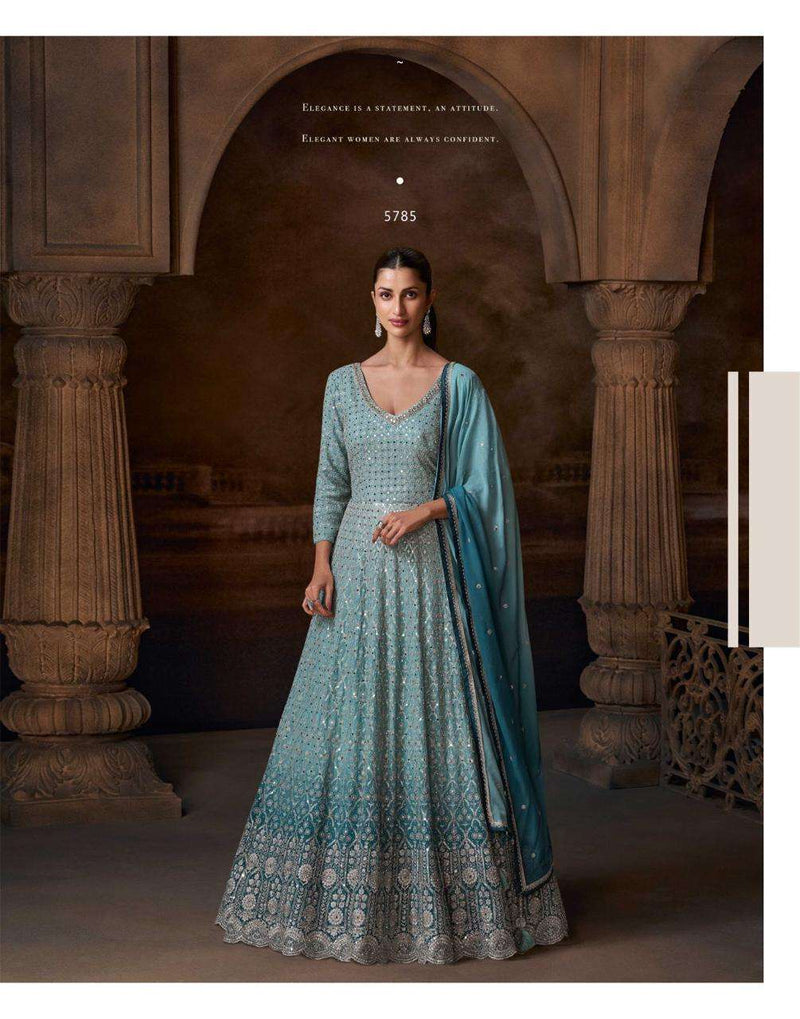 Sayuri Designer Avni Premium Silk Stylish Designer Wear Gown Collection