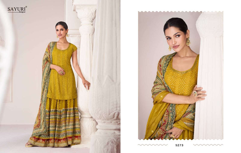 Sayuri Designer Sharara Silk Combo Set Of Designer Salwar Suit
