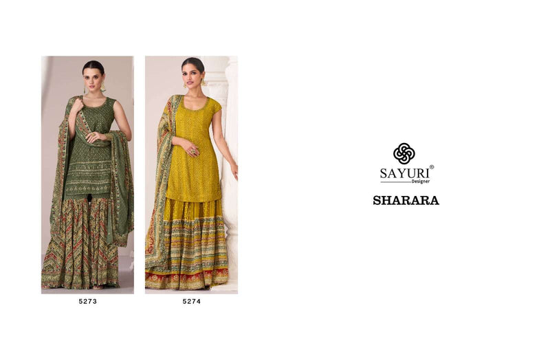 Sayuri Designer Sharara Silk Combo Set Of Designer Salwar Suit