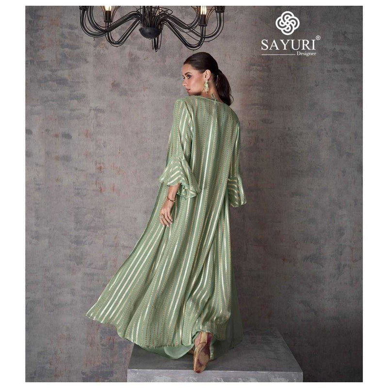 Sayuri Kashvi Real Georgette Fancy Partywear Stylish Kurti Collection