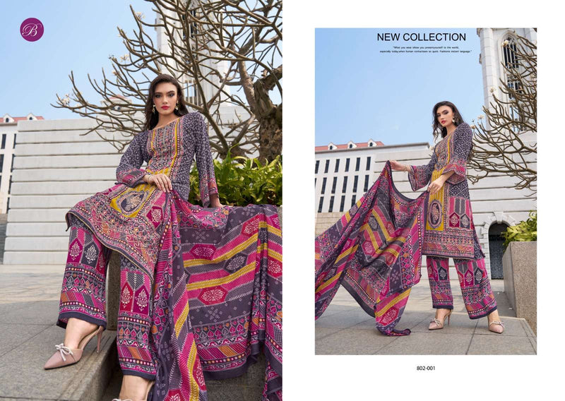 Belliza Designer Studio Shaheen Vol 8 Viscose Rayon Handwork Salwar Suit