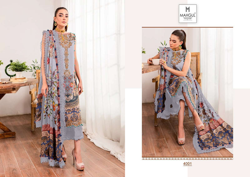 Sharaddha Nx Queen Court Vol 4 Lawn Cotton Printed With Heavy Embroidery Patch Designer Salwar Kameez