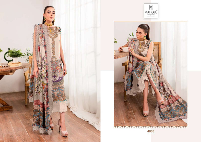 Sharaddha Nx Queen Court Vol 4 Lawn Cotton Printed With Heavy Embroidery Patch Designer Salwar Kameez