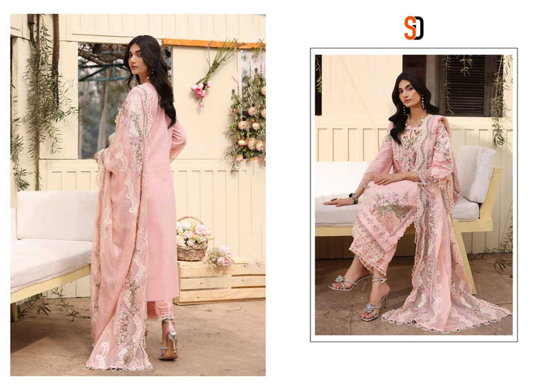 Shraddha Desiger Charizma Vol 1 Pure Cotton Embroidered Chikenkari Work Salwar Suit