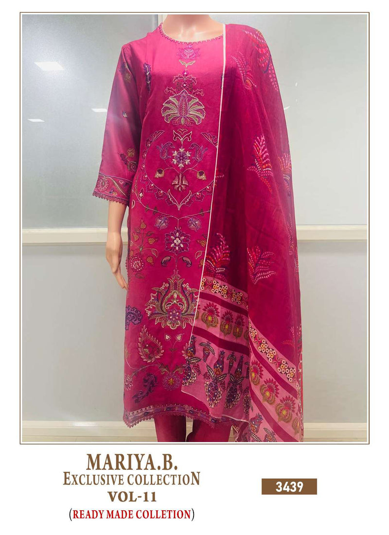 Shree Fab Mariya B Exclusive Collection Vol 11  Cotton With Heavy Self Embroidery Designer Pret Kurti