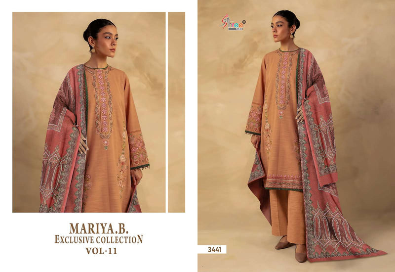 Shree Fab Mariya B Exclusive Collection Vol 11  Cotton With Heavy Self Embroidery Designer Pret Kurti