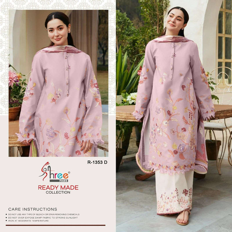 Shree Fab R 1353 Lawn Cotton Gorgeous Fancy Designer Salwar Suit