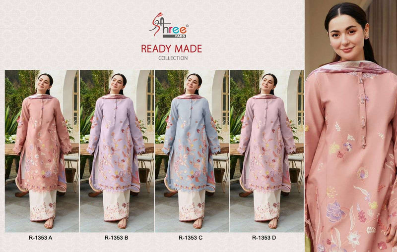 Shree Fab R 1353 Lawn Cotton Gorgeous Fancy Designer Salwar Suit