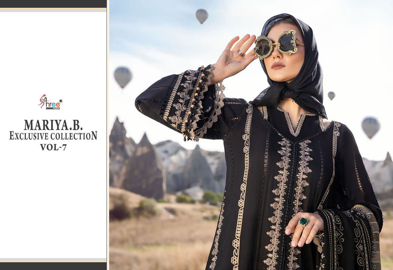 Shree Fabs Mariab Exclusive Collection Vol 7 Pure Rayon Cotton Self Embroidered Salwar Suit