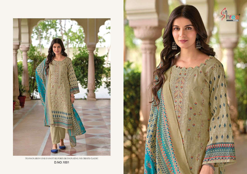 Shree Fabs Shanaya Vol 2 Cotton With Heavy Self Embroidery Fancy Partywear Salwar Kameez