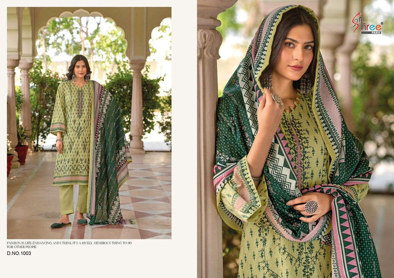 Shree Fabs Shanaya Vol 2 Cotton With Heavy Self Embroidery Fancy Partywear Salwar Kameez