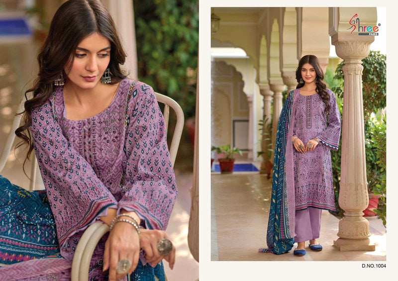 Shree Fabs Shanaya Vol 2 Cotton With Heavy Self Embroidery Fancy Partywear Salwar Kameez