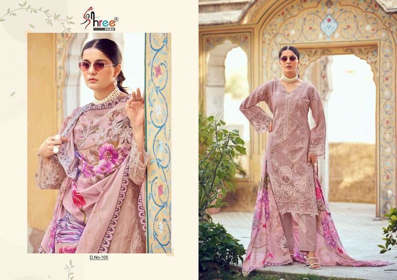 Shree Fabs Tasrif Vol 2 Pure Cotton Embroidered Salwar Kameez