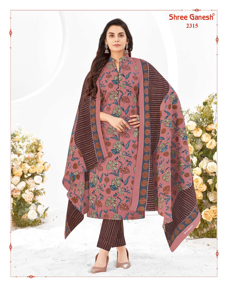 Shree Ganesh Samaiyra Vol 13 Cotton Designer Fancy Salwar Kameez