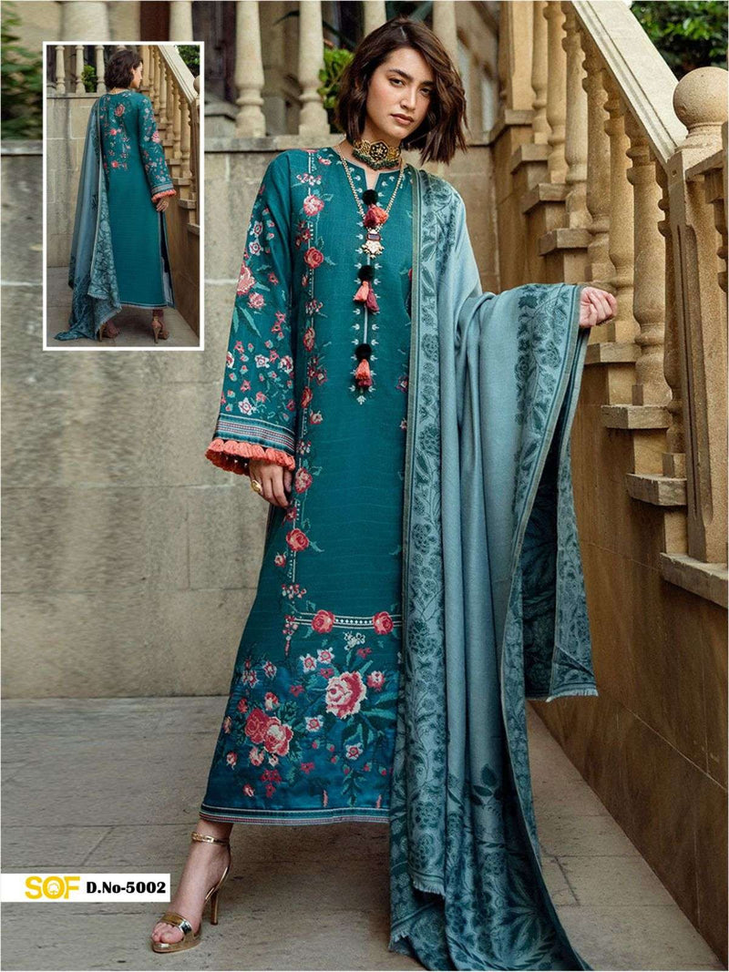 Shree Om Fab Saira Rizwan Vol 5 Pure Lawn Cotton Printed Salwar Suit