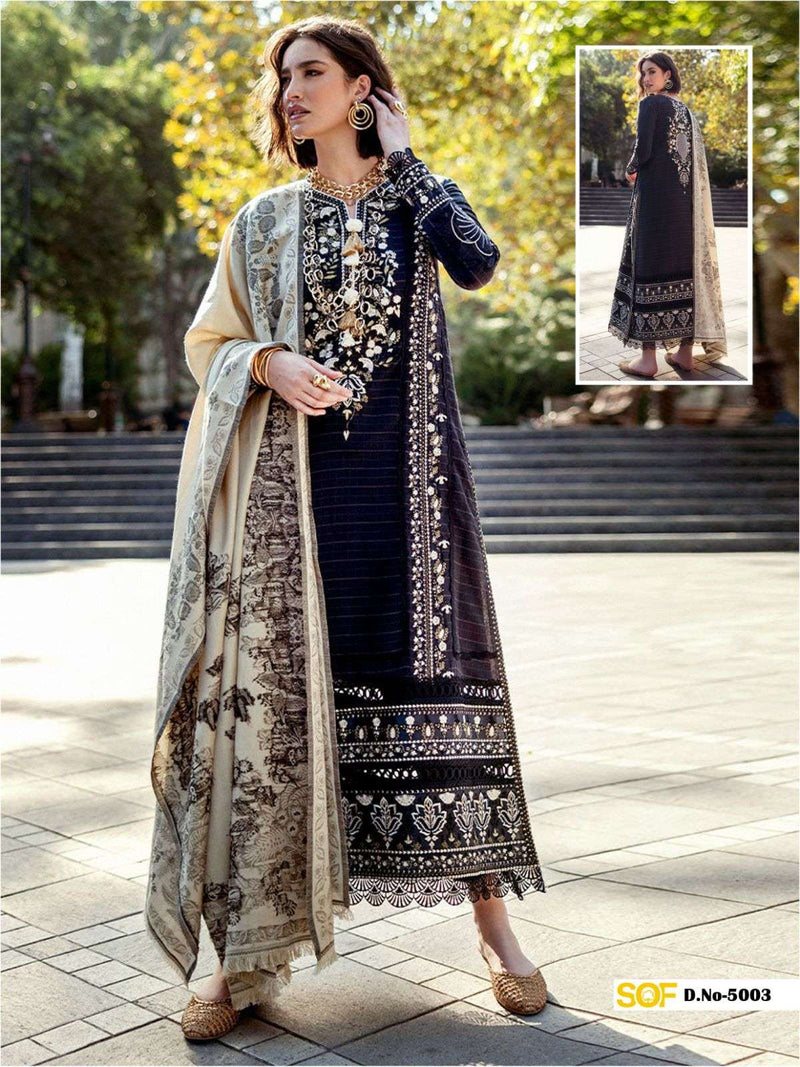 Shree Om Fab Saira Rizwan Vol 5 Pure Lawn Cotton Printed Salwar Suit