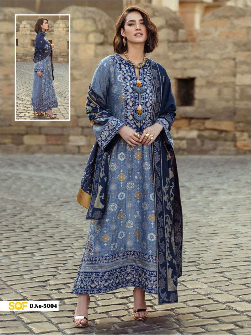 Shree Om Fab Saira Rizwan Vol 5 Pure Lawn Cotton Printed Salwar Suit