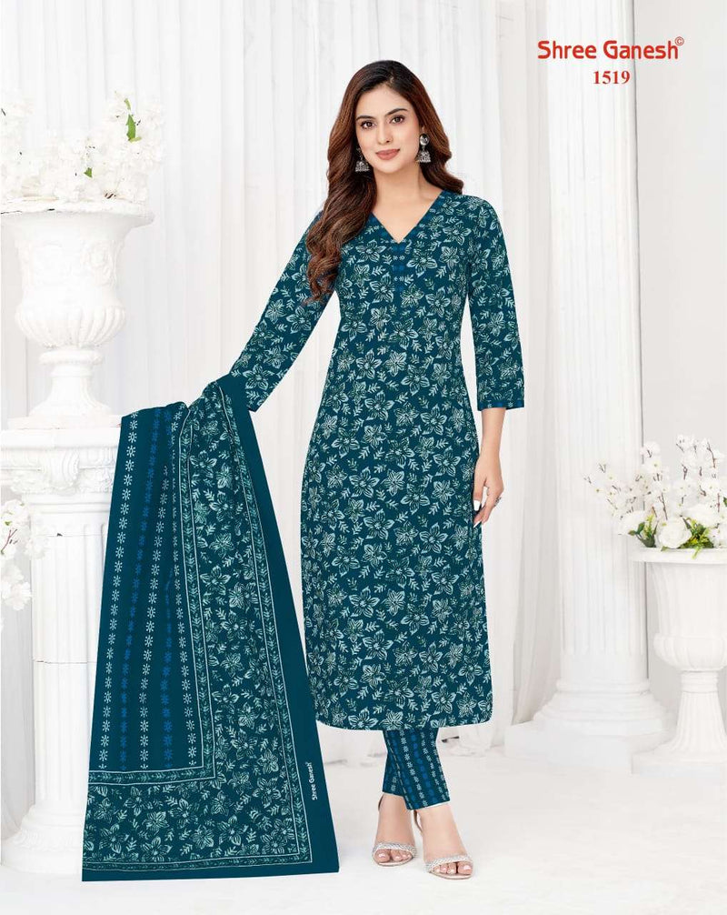 Shree Ganesh Vaani Vol 5 Pure Cotton Dailywear Salwar Suit
