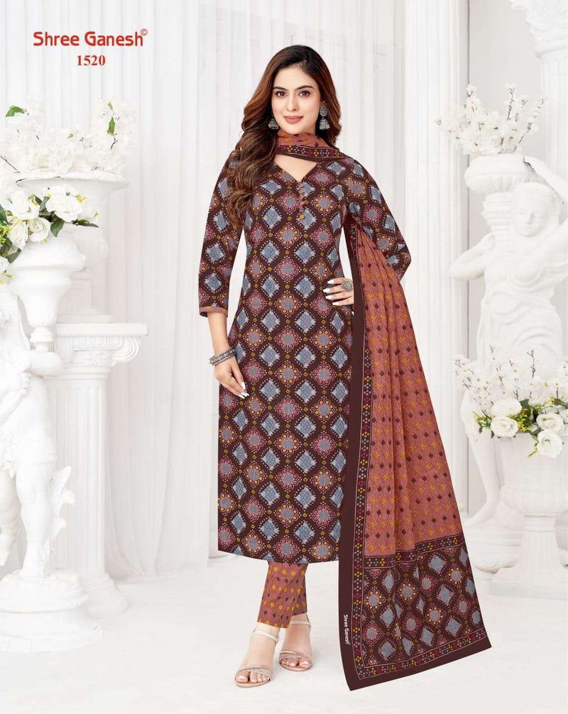 Shree Ganesh Vaani Vol 5 Pure Cotton Dailywear Salwar Suit