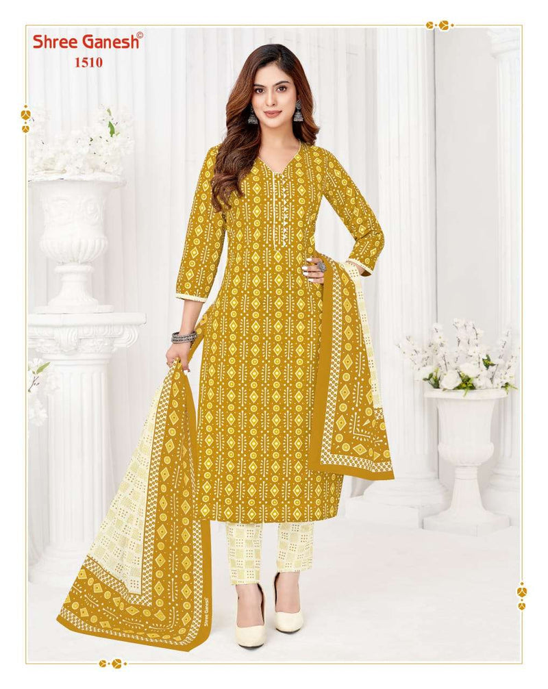 Shree Ganesh Vaani Vol 5 Pure Cotton Dailywear Salwar Suit