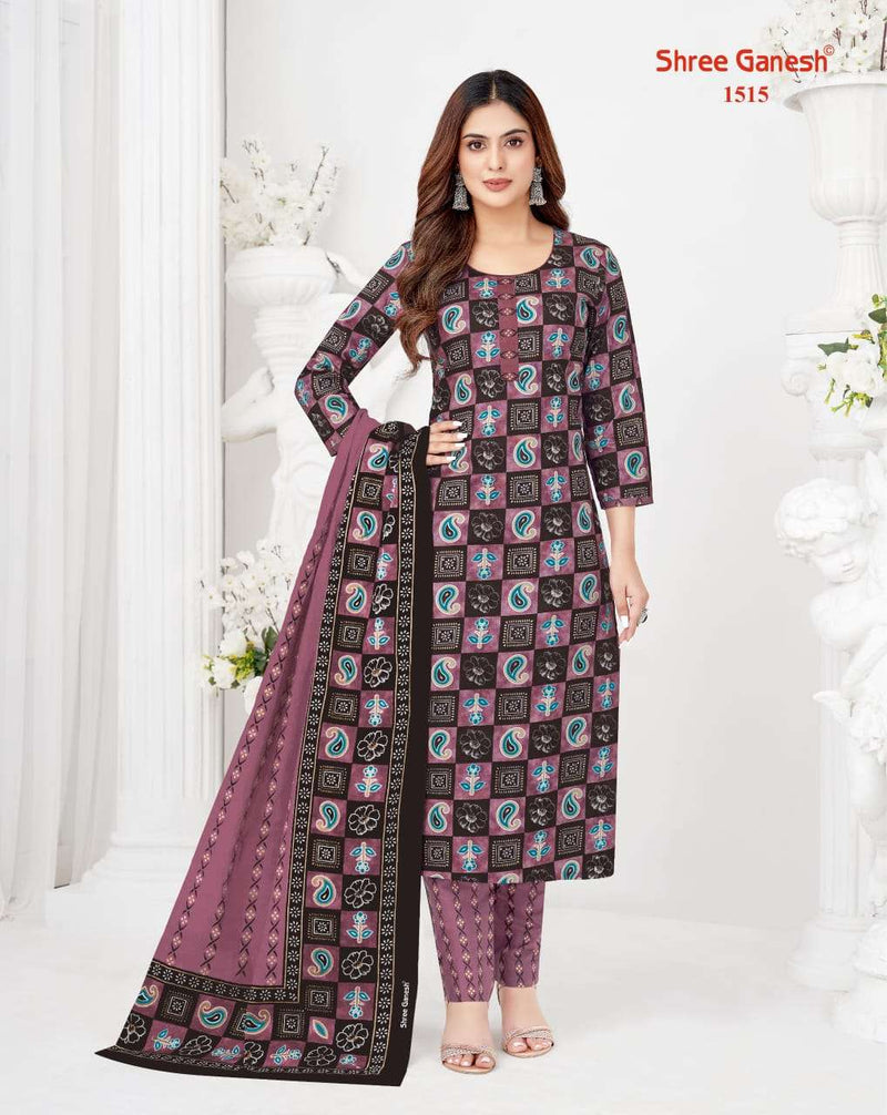 Shree Ganesh Vaani Vol 5 Pure Cotton Dailywear Salwar Suit
