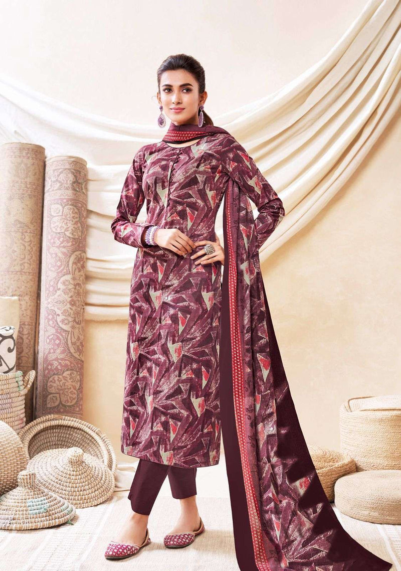Suryajyoti Prerna Vol 1 Lawn Cotton Party Wear Designer Digital Printed Salwar Kameez