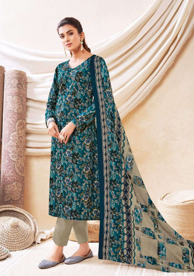 Suryajyoti Prerna Vol 1 Lawn Cotton Party Wear Designer Digital Printed Salwar Kameez