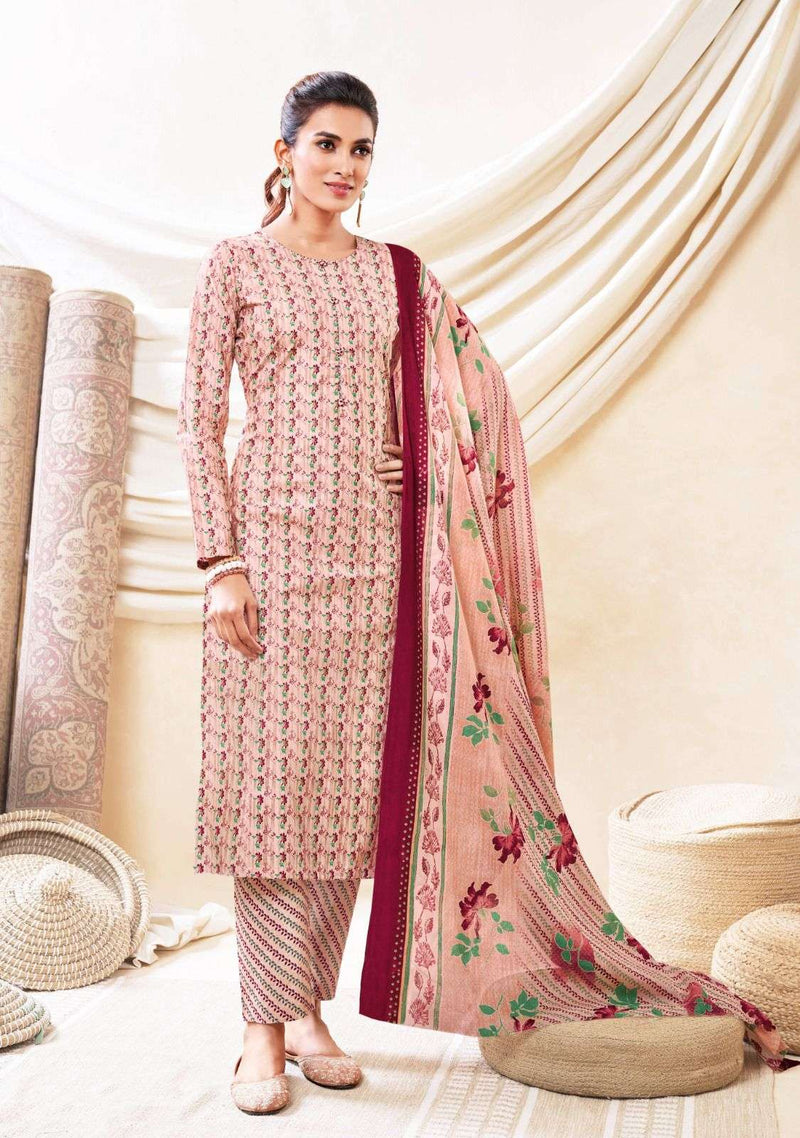 Suryajyoti Prerna Vol 1 Lawn Cotton Party Wear Designer Digital Printed Salwar Kameez