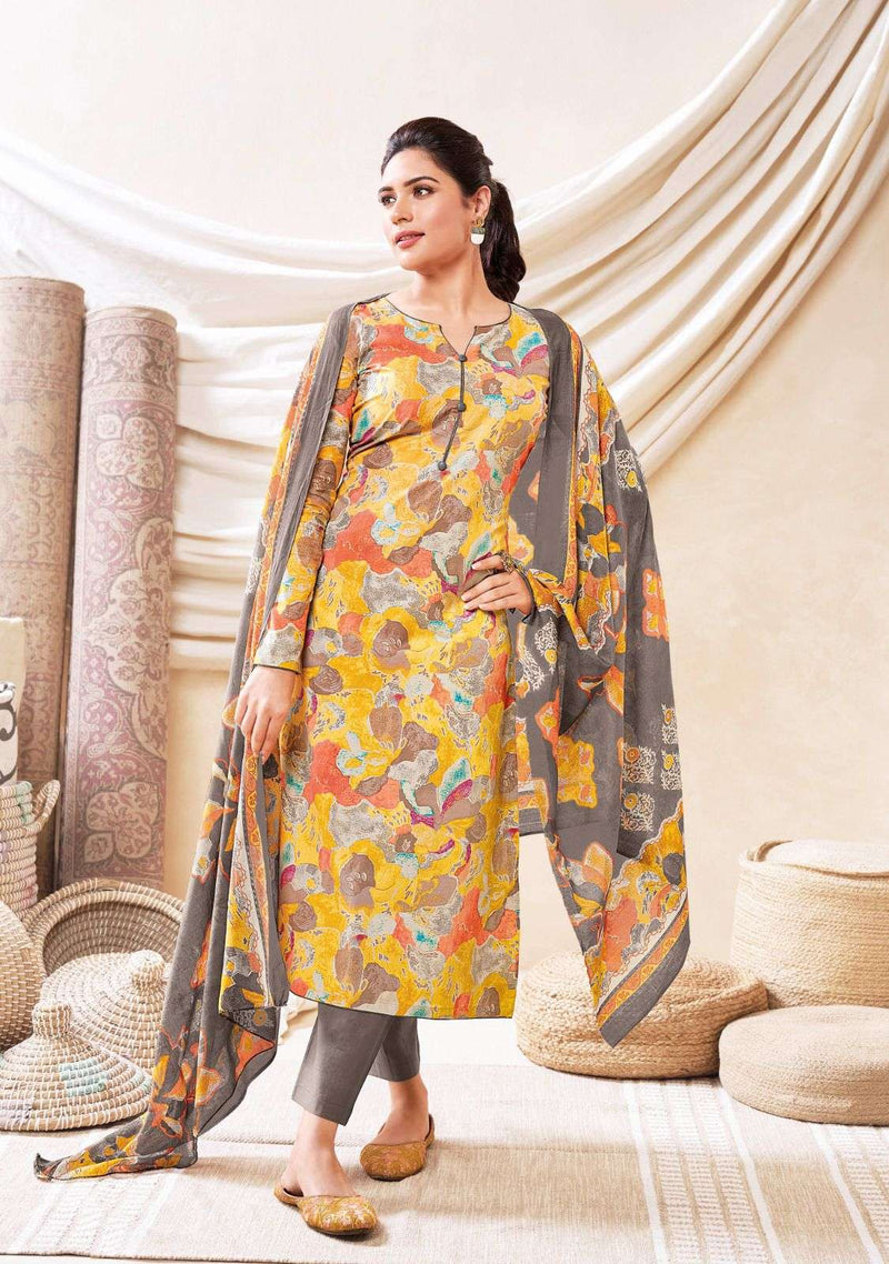 Suryajyoti Prerna Vol 1 Lawn Cotton Party Wear Designer Digital Printed Salwar Kameez