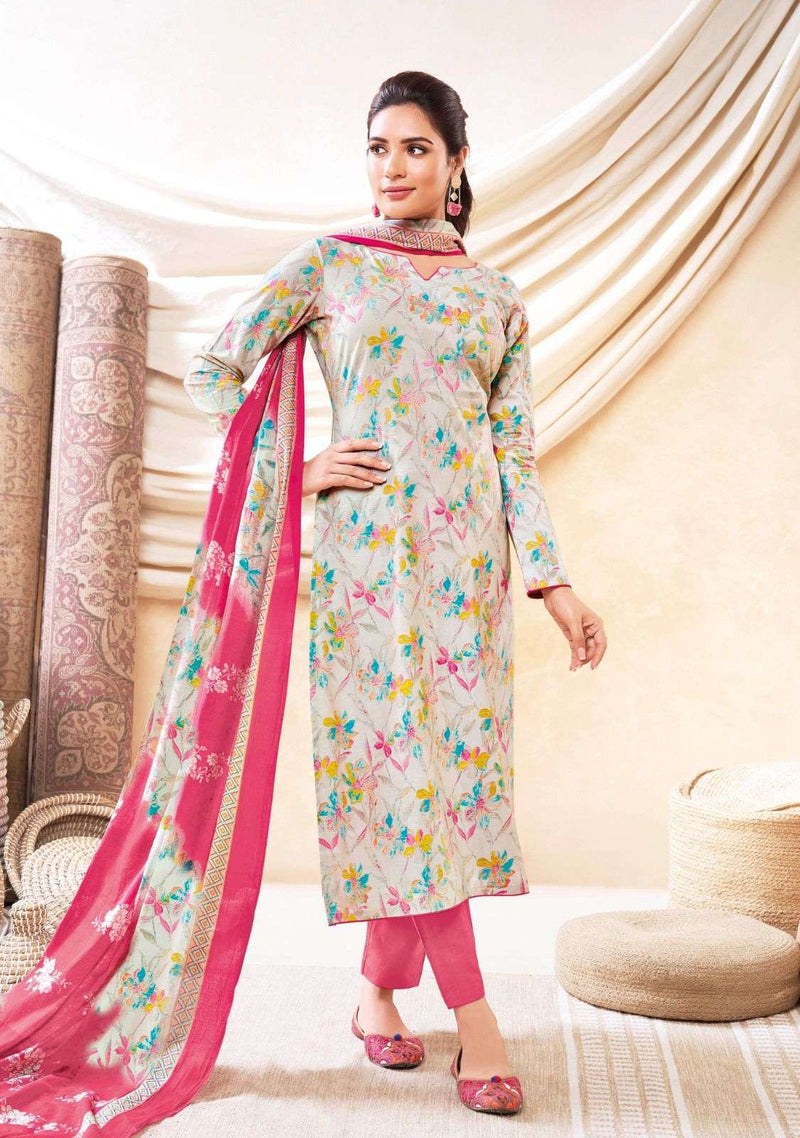Suryajyoti Prerna Vol 1 Lawn Cotton Party Wear Designer Digital Printed Salwar Kameez