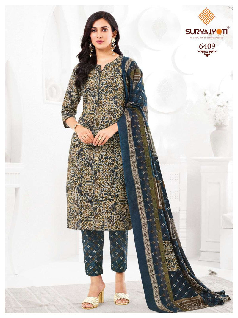 Suryajyoti Trendy Cotton Vol 64 Pure Cotton Casual Wear Salwar Suit