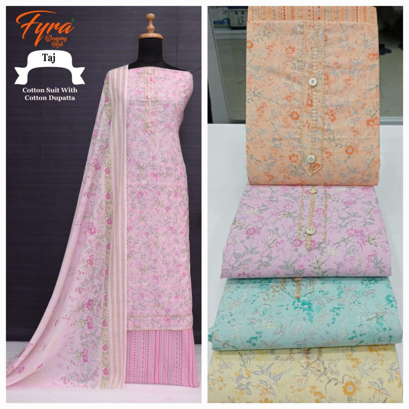 Fyra Designing Hub Taj Vol 2 Soft Cotton Digital Print Salwar Suits