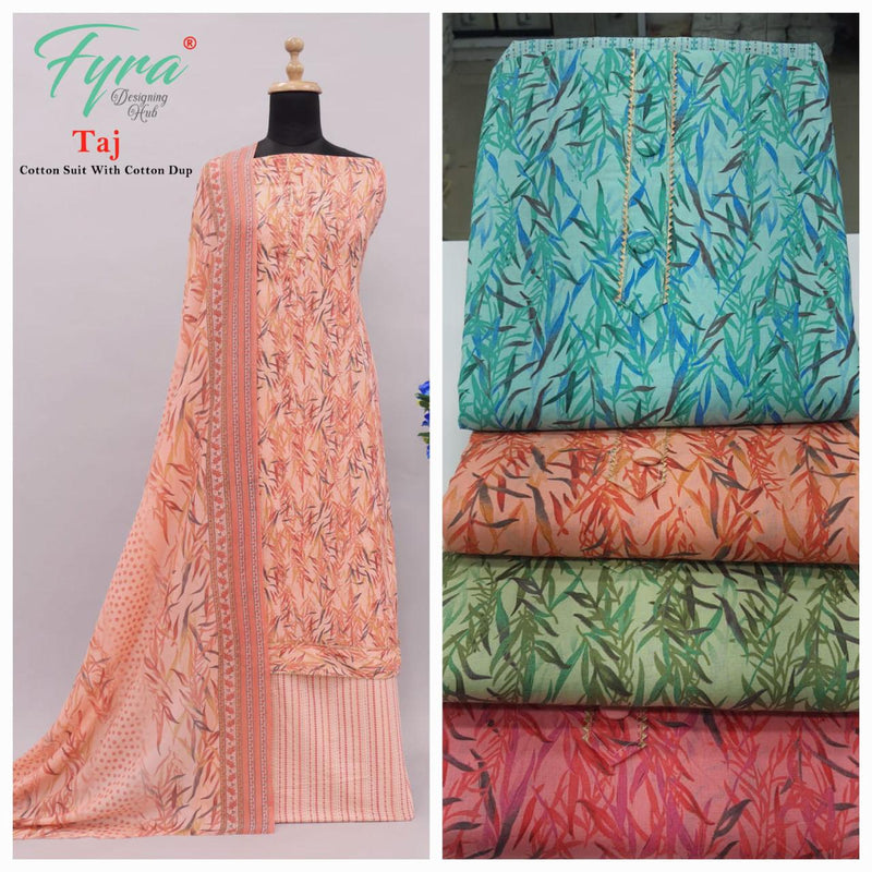 Fyra Designing Hub Taj Vol 2 Soft Cotton Digital Print Salwar Suits