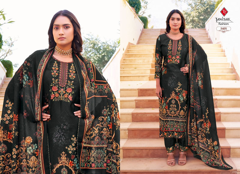Tanishk Fashion Ibadat Cambric Cotton With Heavy Embroidery Suits