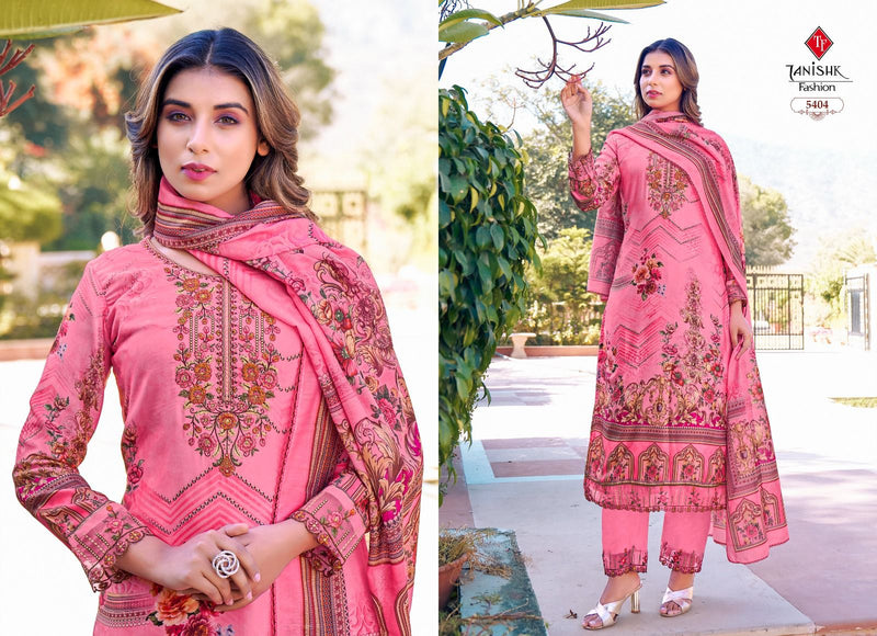 Tanishk Fashion Ibadat Cambric Cotton With Heavy Embroidery Suits
