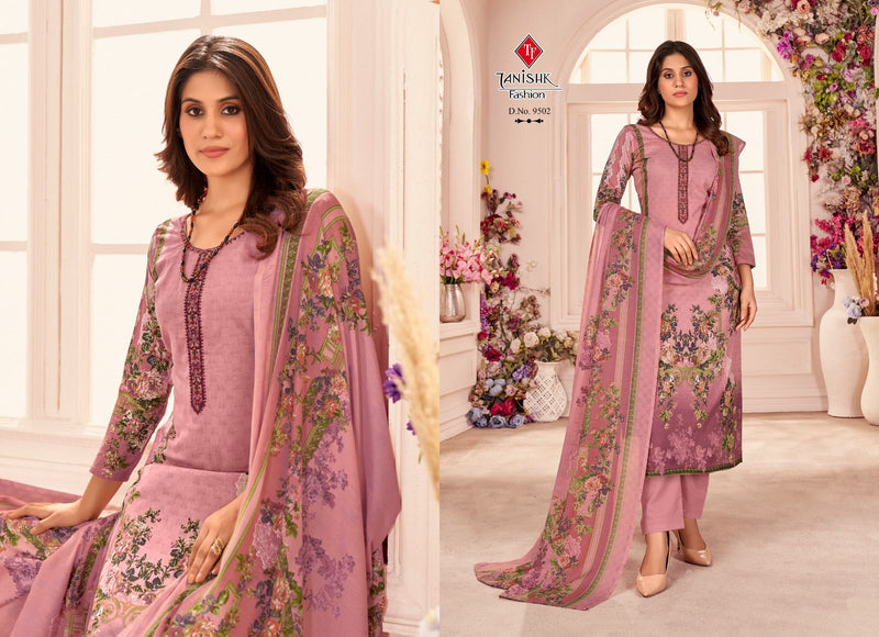 Tanishk Fashion Nayra Cambric Cotton With Embroidety Work Salwar Suits