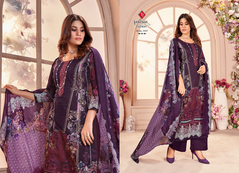 Tanishk Fashion Nayra Cambric Cotton With Embroidety Work Salwar Suits