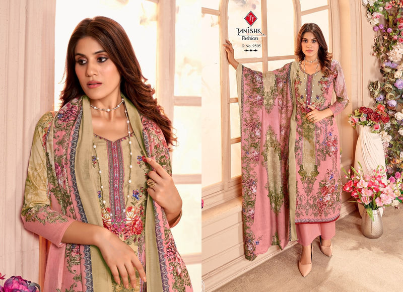 Tanishk Fashion Nayra Cambric Cotton With Embroidety Work Salwar Suits