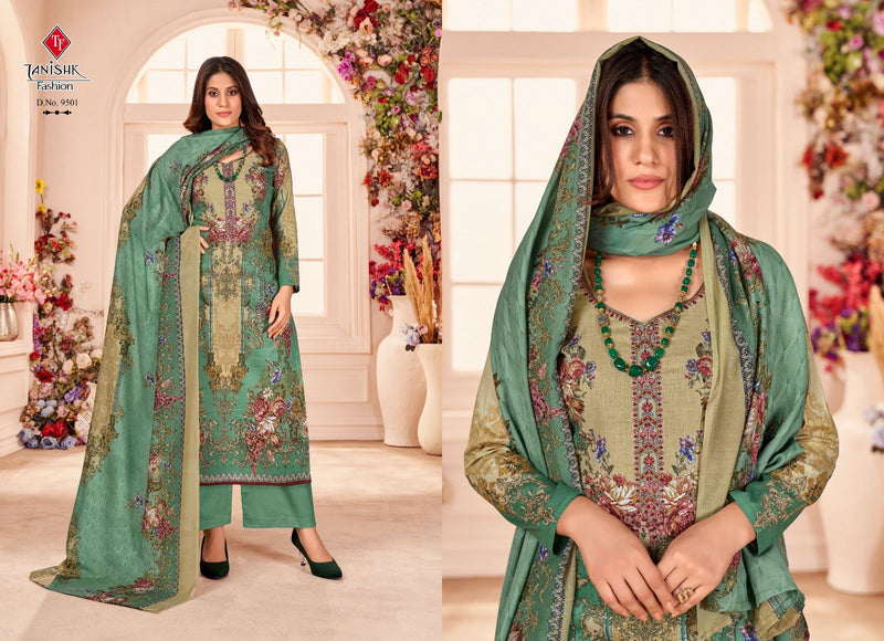 Tanishk Fashion Nayra Cambric Cotton With Embroidety Work Salwar Suits