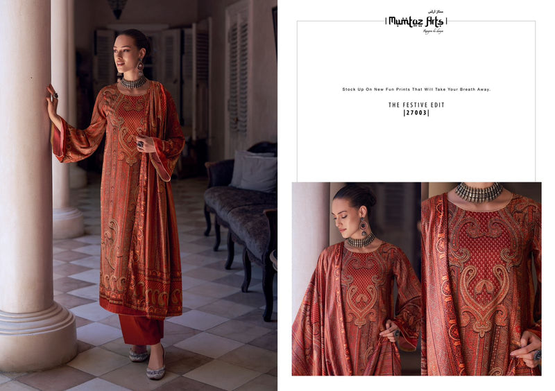 Mumtaz Arts The Festive Edit Velvet Fancy Swaroski Work Salwar Kameez