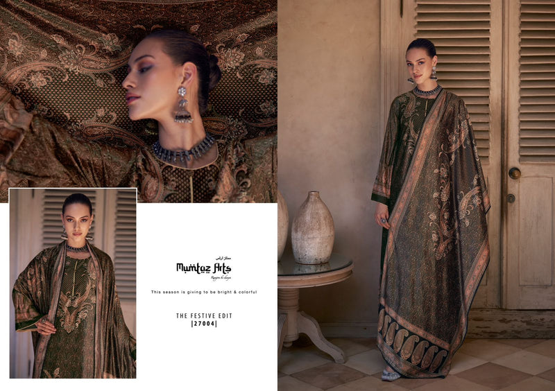 Mumtaz Arts The Festive Edit Velvet Fancy Swaroski Work Salwar Kameez