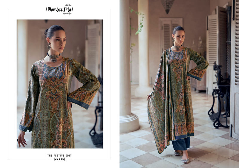 Mumtaz Arts The Festive Edit Velvet Fancy Swaroski Work Salwar Kameez