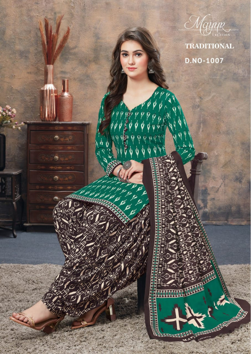 Akash Creation Tradition Vol 1 Cotton Printed Salwar Kameez
