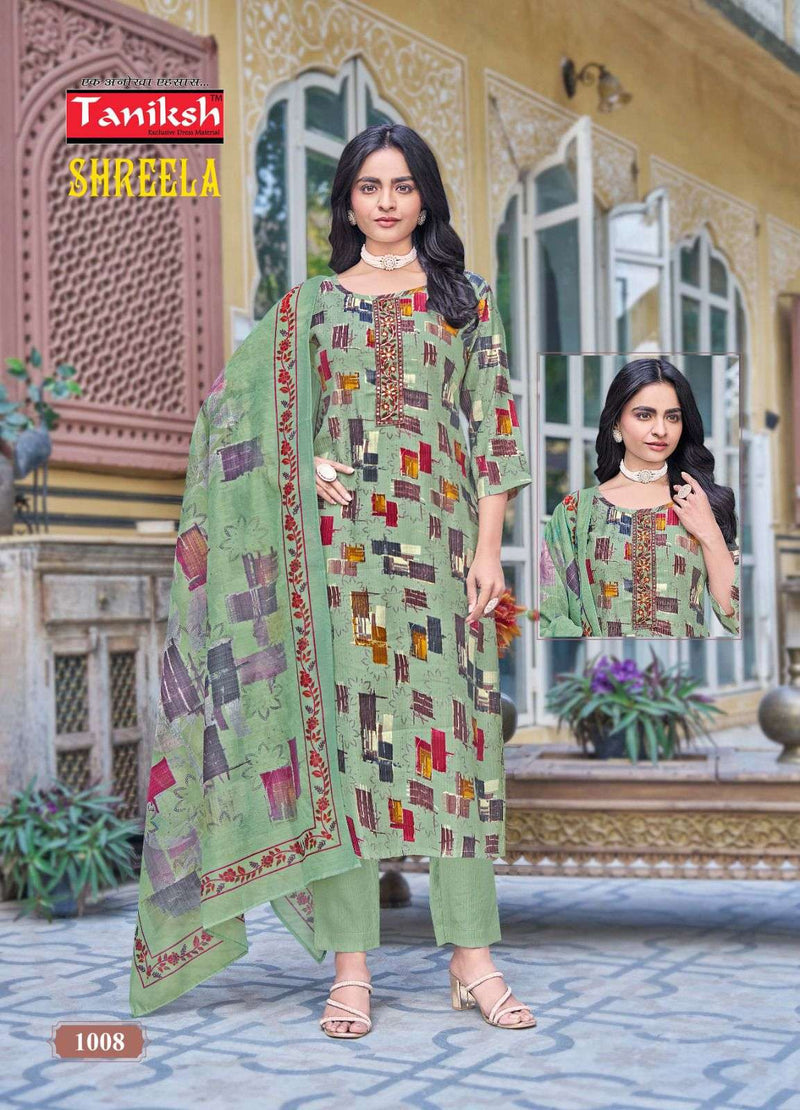 Taniksh Shreela Vol 1 Fancy Handwork Straigh Casual Wear Kurti